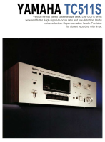 Yamaha TC-511-S - Brochure